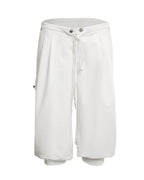 Capri Shorts | White
