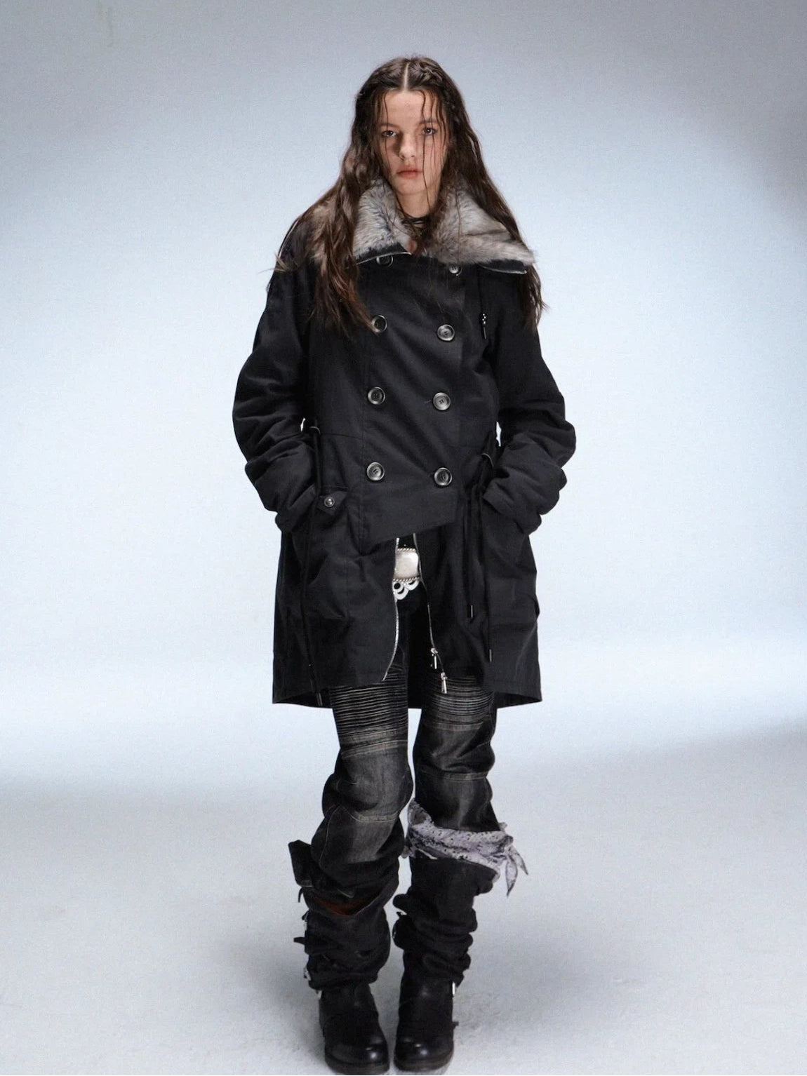 Long Barn Coat | Black