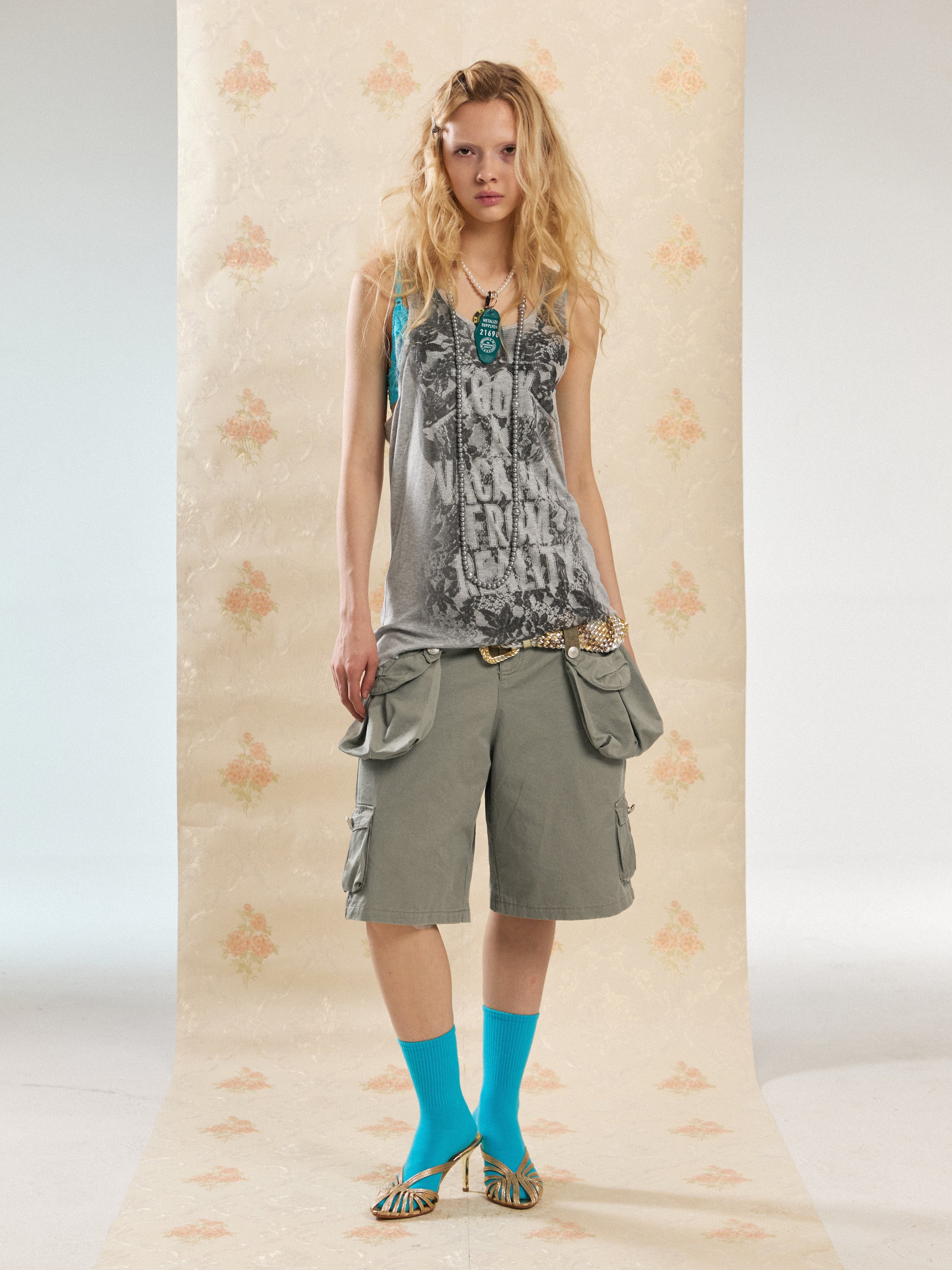 Roadtrip Tank Top | Grey