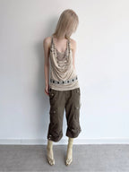 Knight Tank Top | Beige