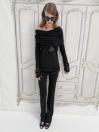 Skinny Flares | Black
