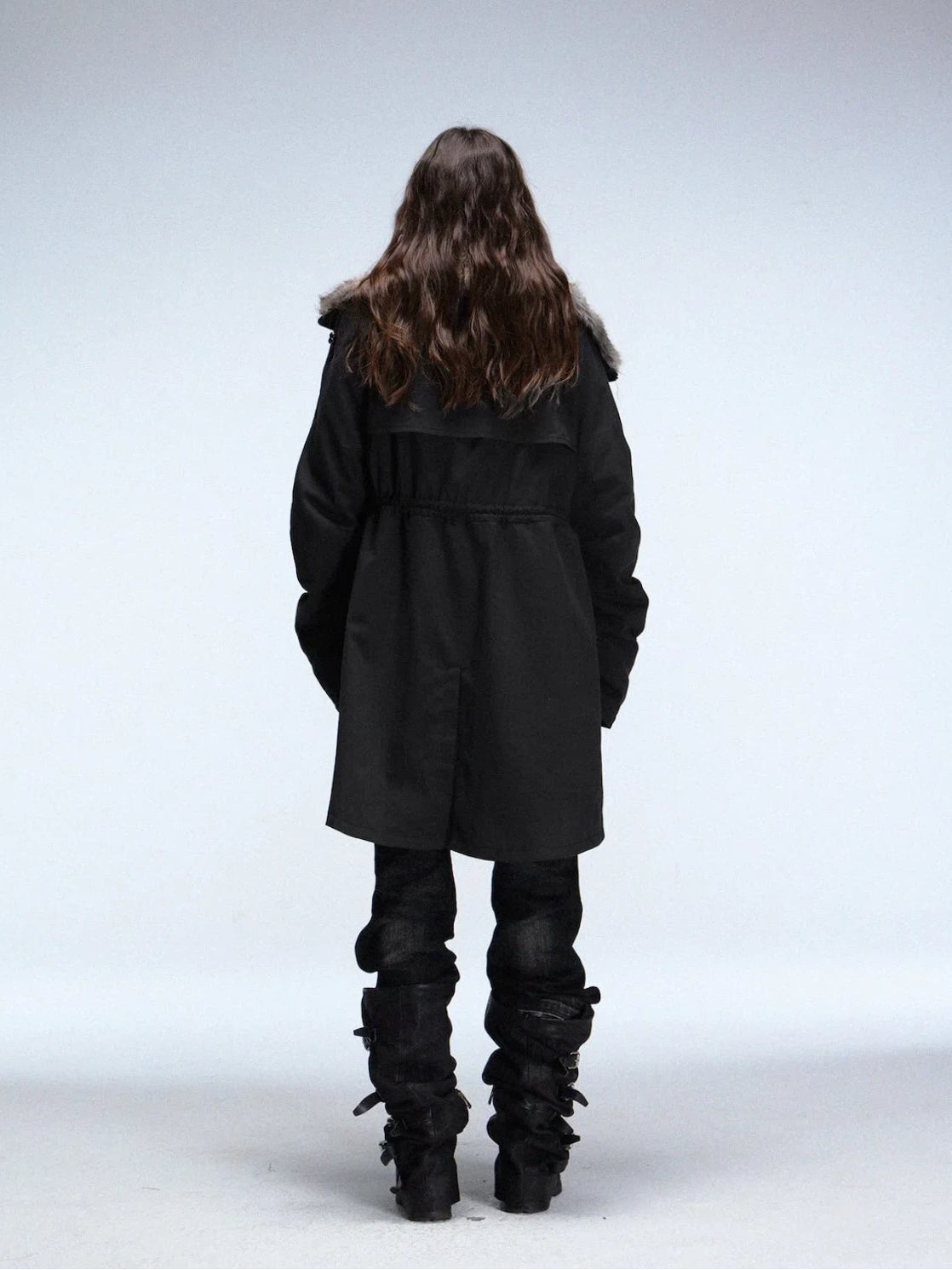 Long Barn Coat | Black