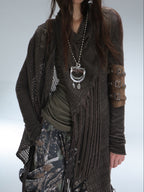 Shawl Top | Brown