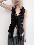 Jellyfish Waistcoat | Black