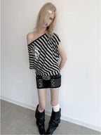 Batwing Mini Dress | Black