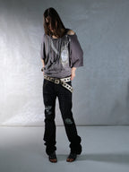 Batwing Hooded Top | Lilac