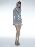 2 Ways to Wear Knit Top | Grey