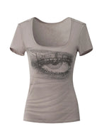 “Eye" Tee | Sand