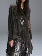 Shawl Top | Brown