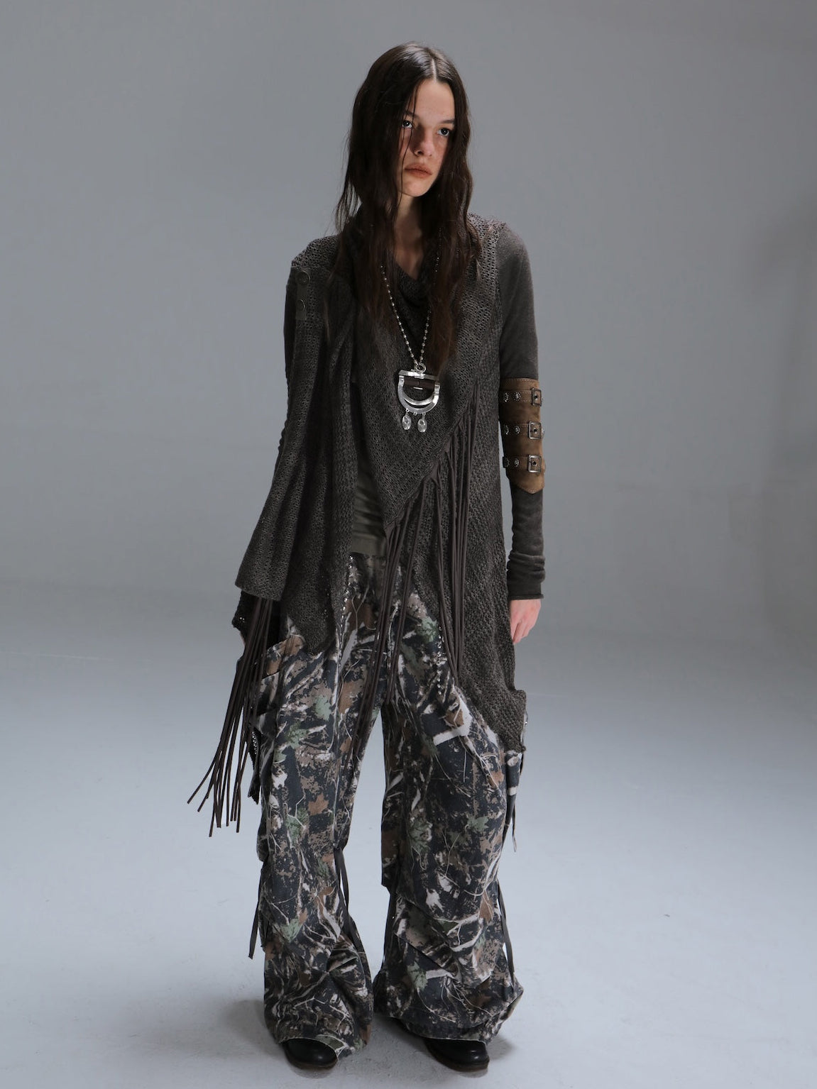 Shawl Top | Brown