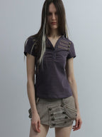 Victory Polo Shirt | Purple