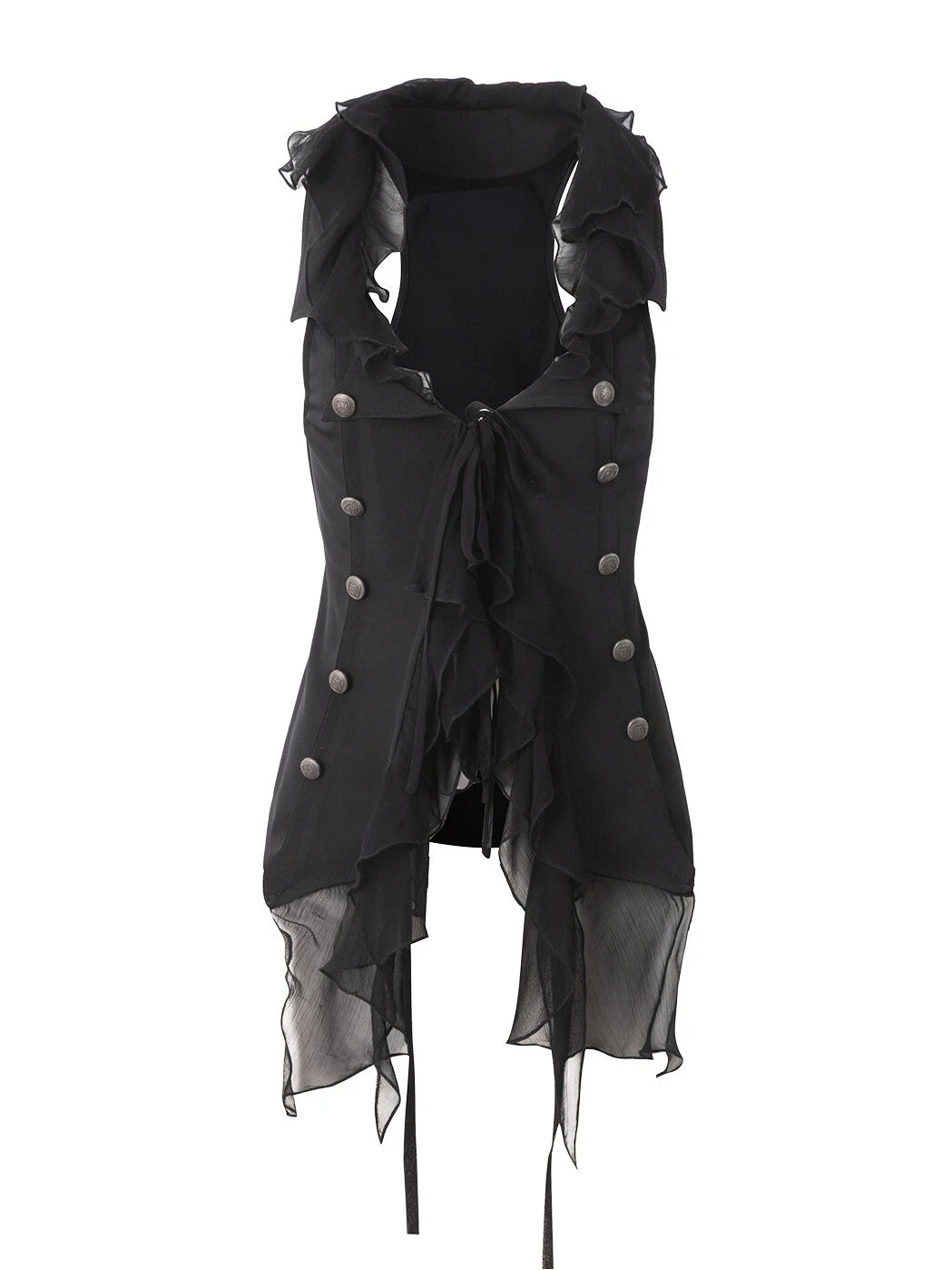 Jellyfish Waistcoat | Black
