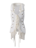 Jellyfish Waistcoat | White