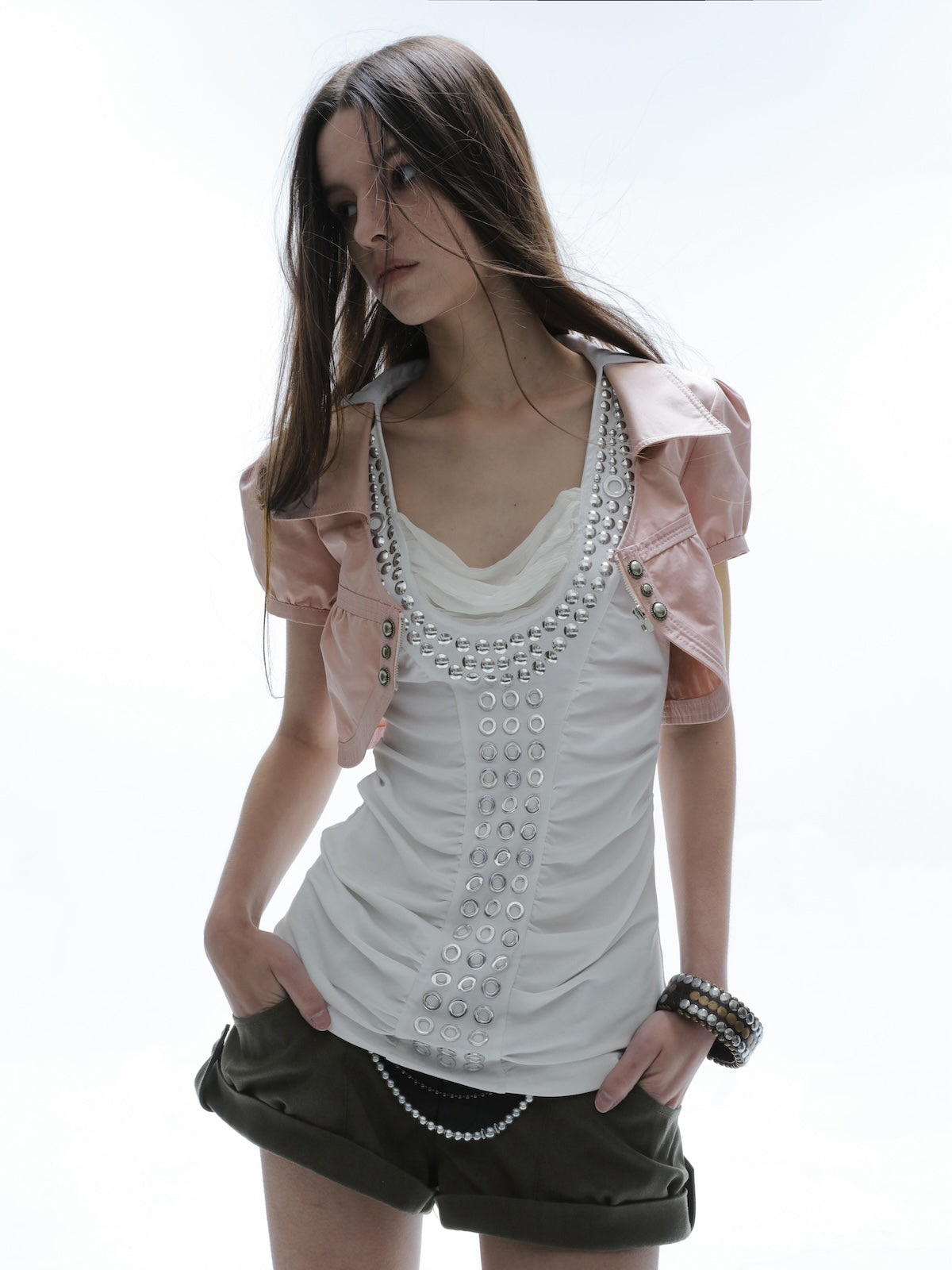 Bolero Jacket | Pink