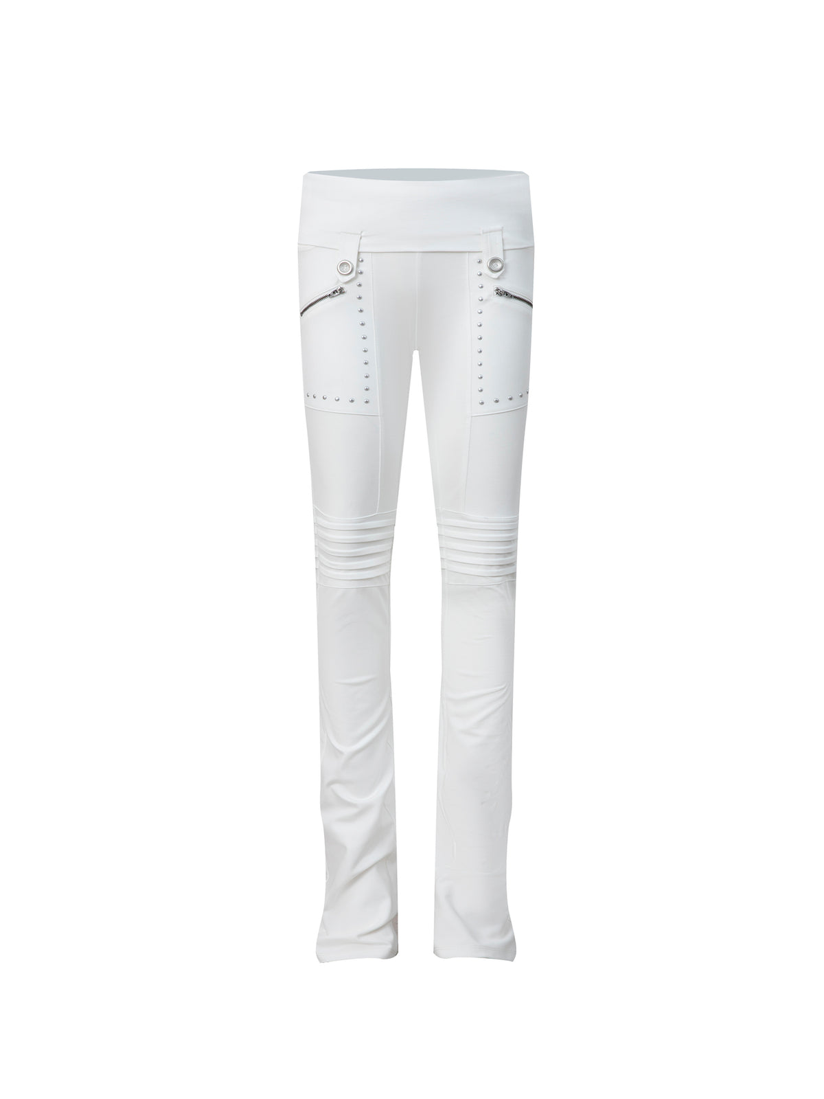 Skinny Flares | White