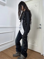 Swirl Studded Jeans