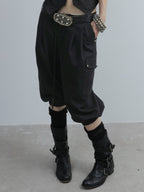 Capri Shorts | Black