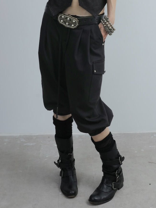 Capri Shorts | Black