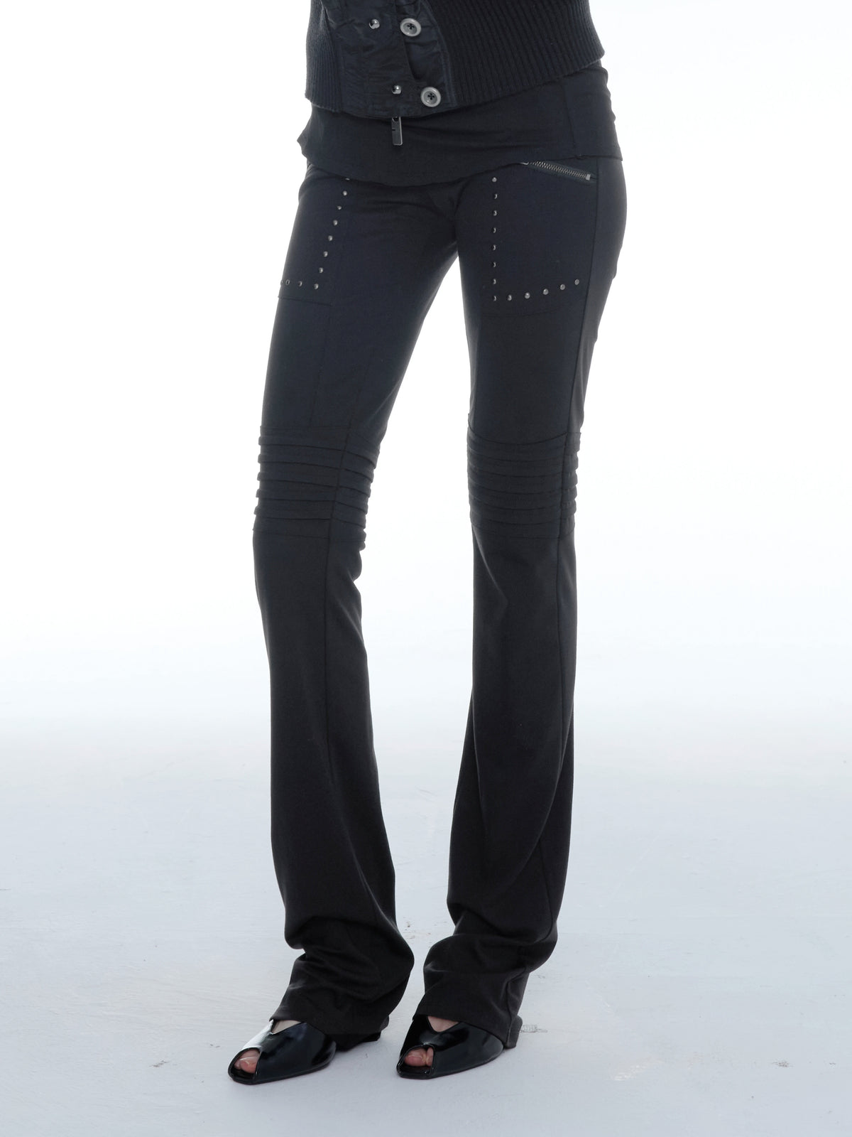Skinny Flares | Black