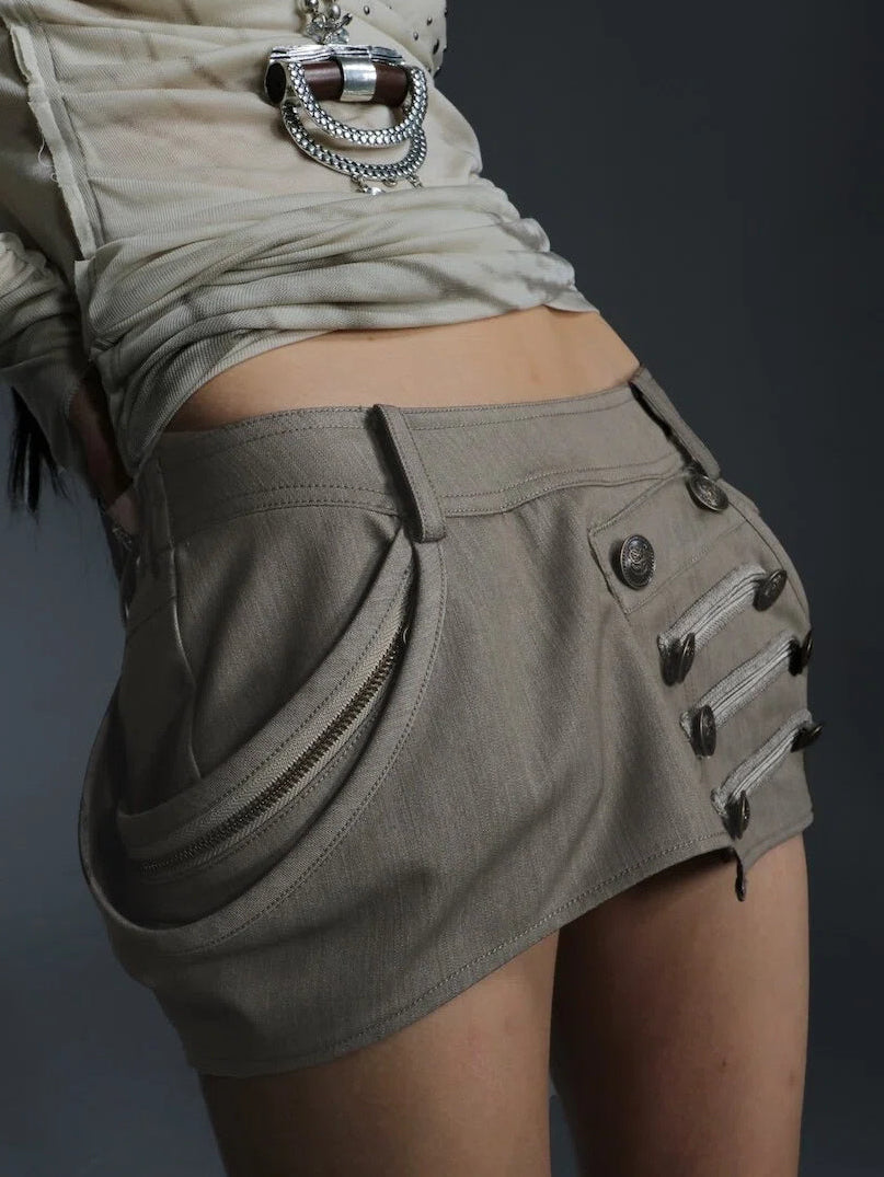 Napoleon Skort | Beige
