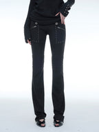 Skinny Flares | Black