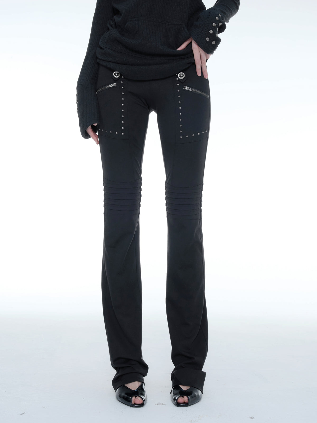 Skinny Flares | Black