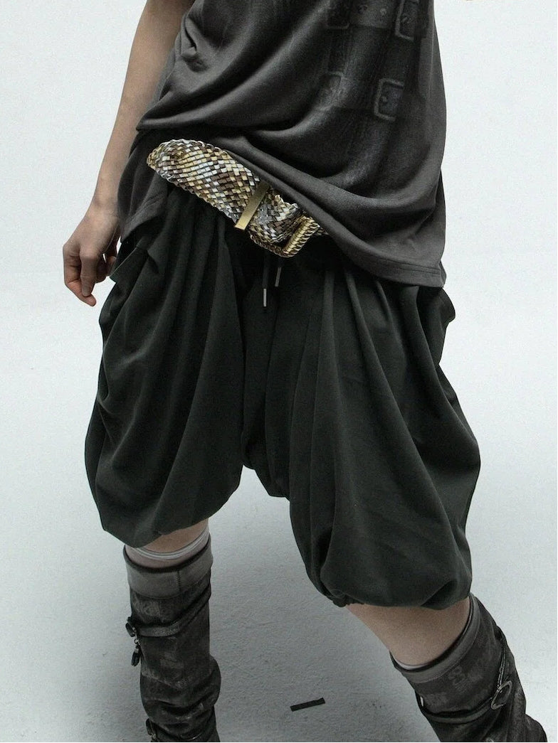 Harem Shorts | Dark Grey
