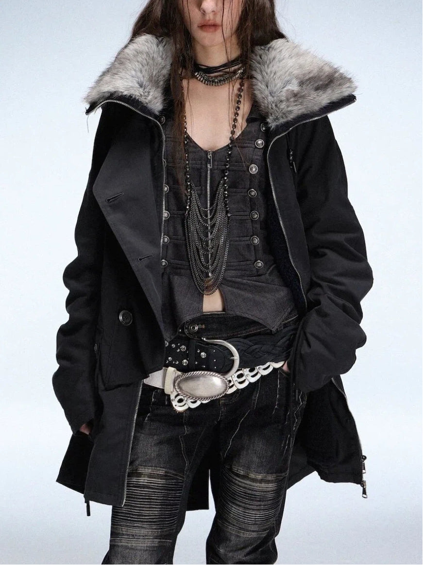Long Barn Coat | Black