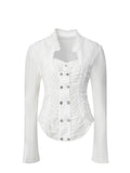 Artemis Lace Blouse | White