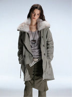 Long Barn Coat | Khaki
