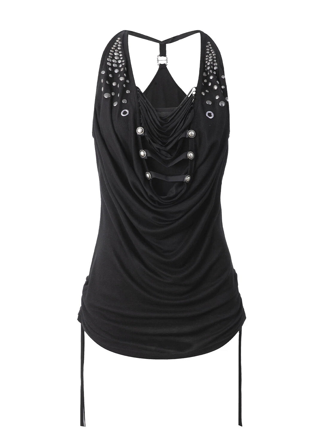 Knight Tank Top | Black