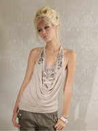 Knight Tank Top | Beige