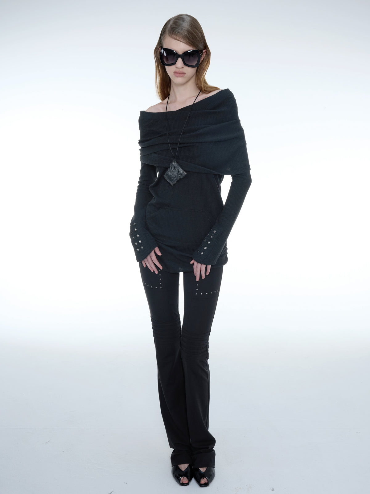 Skinny Flares | Black