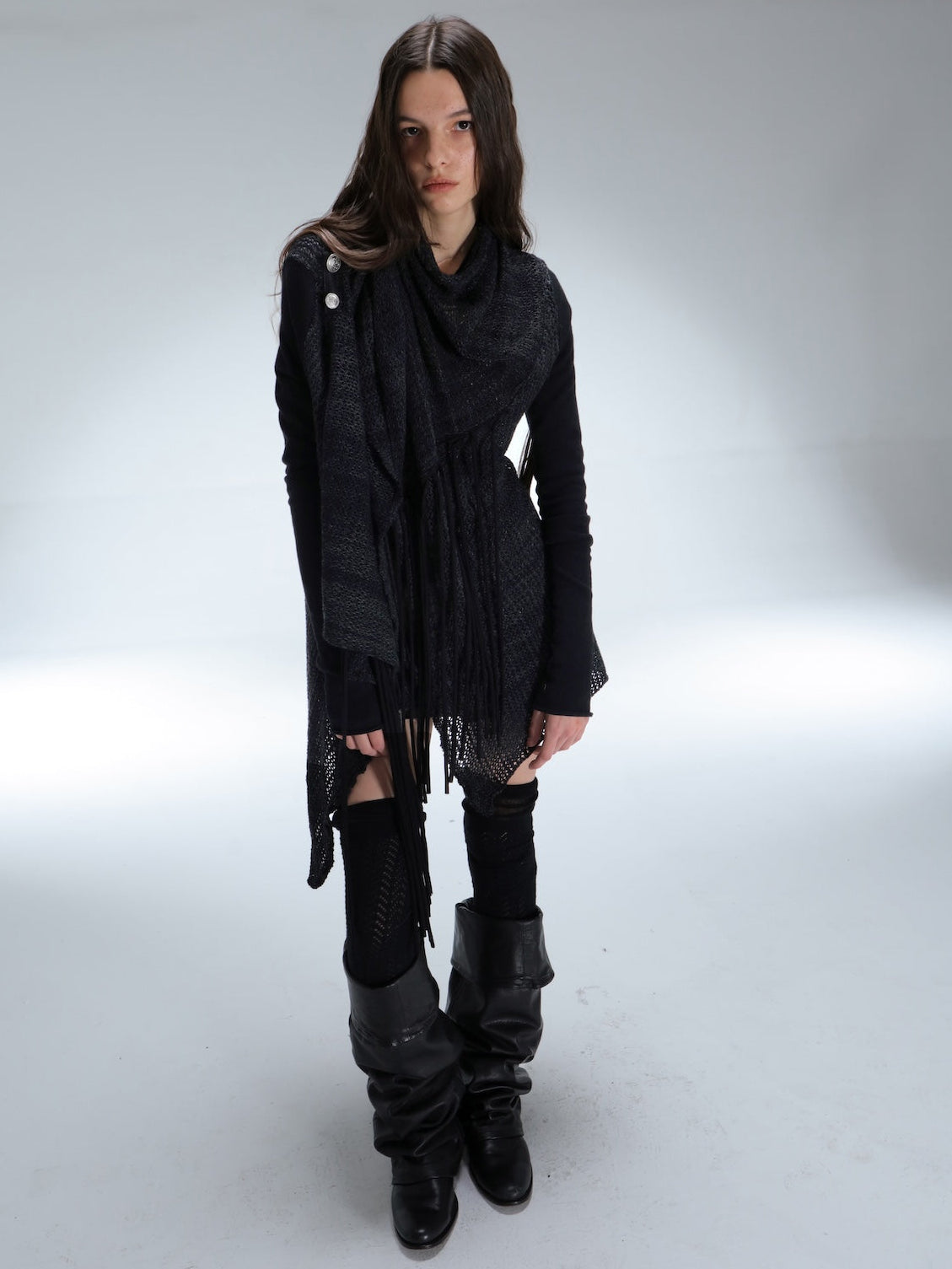 Shawl Top | Black