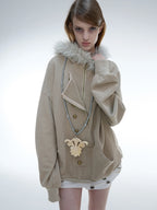 Armour Hoodie | Beige