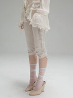 Capri Leggings  | Beige