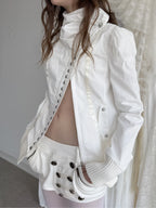 Napoleon Skort | White