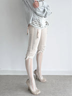Capri Leggings  | Beige
