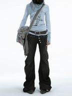 Curved Jeans | Black