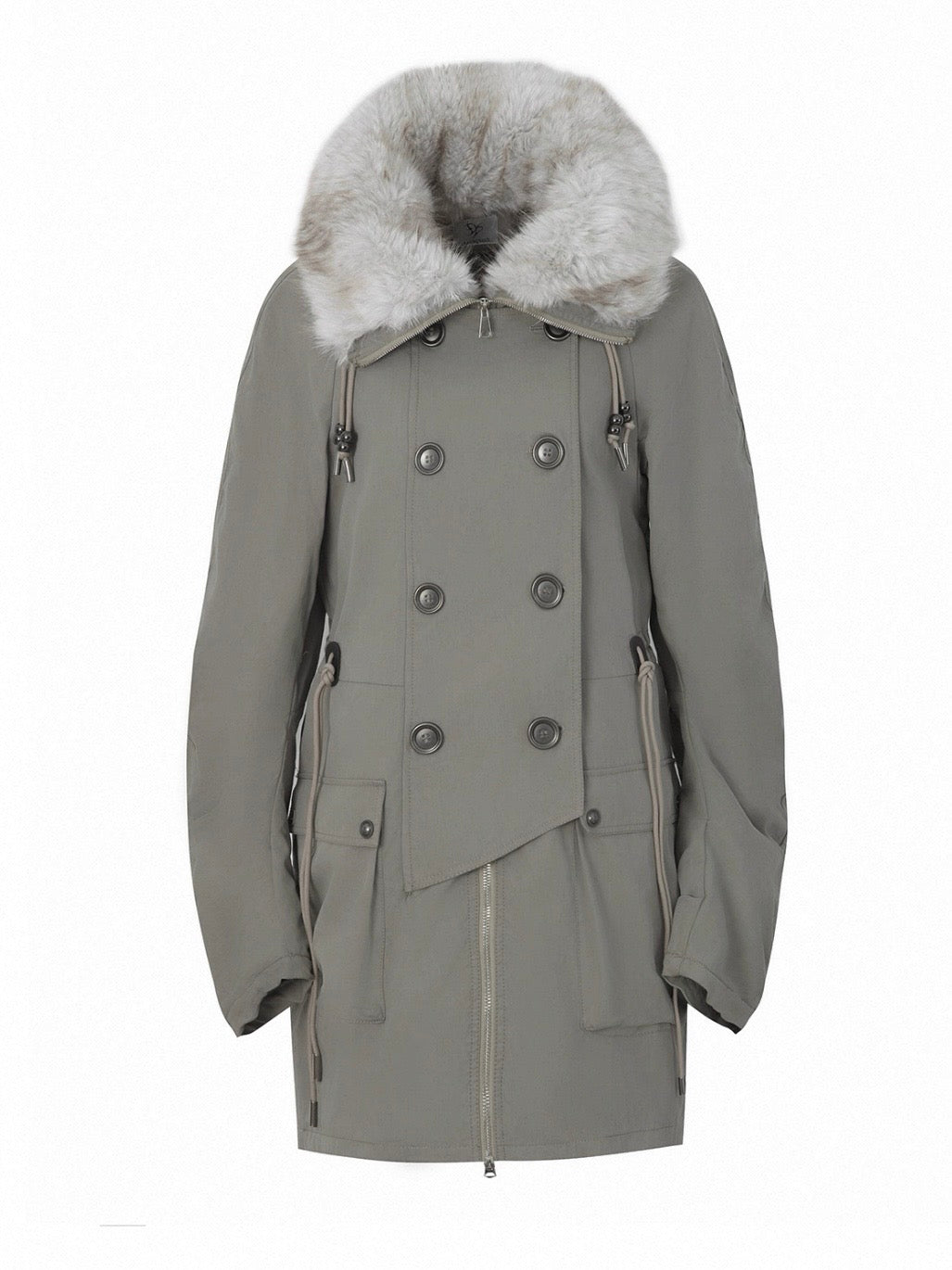Long Barn Coat | Khaki