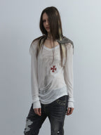 Knight Tee | White